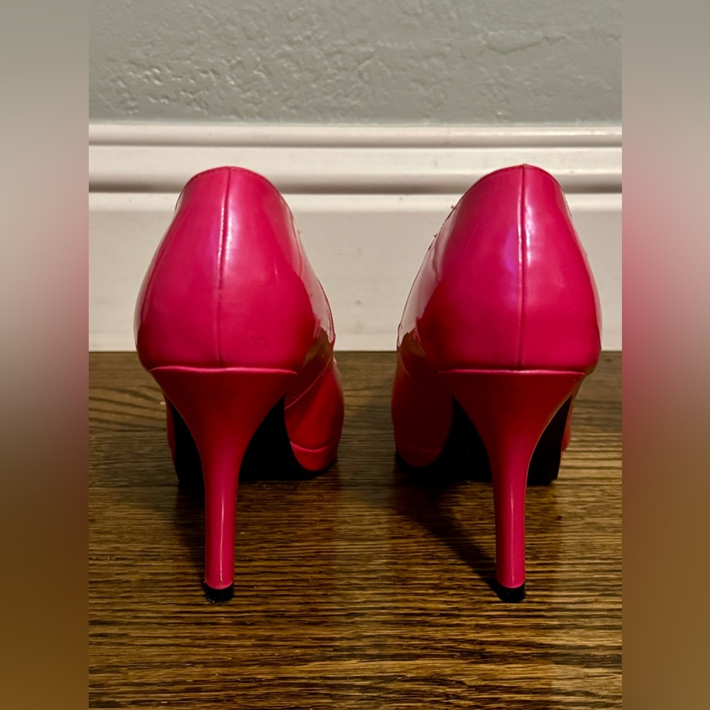 Call It Spring Pink Heels - Picture 4 of 5